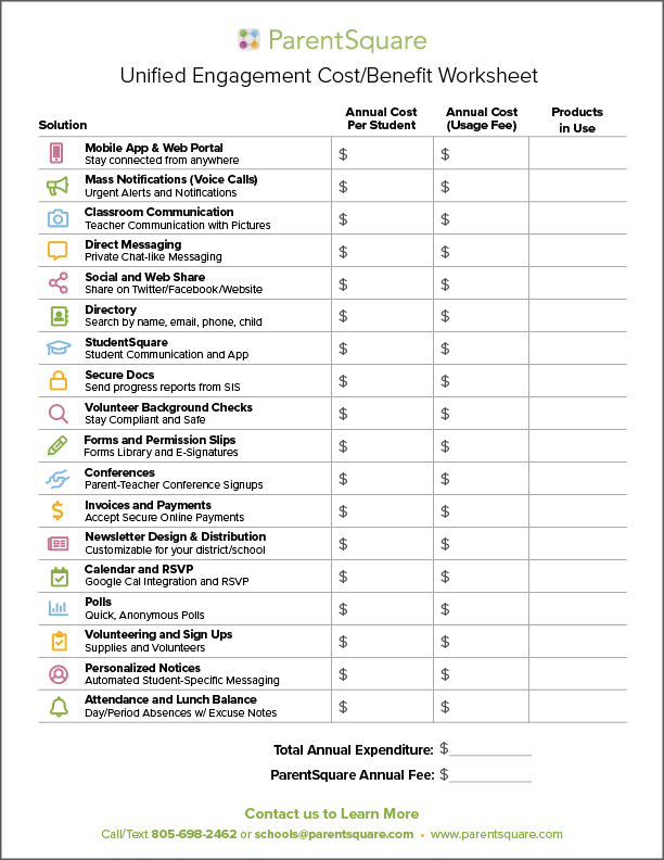 Class Directory Template from www.parentsquare.com