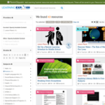 Learning Explorer interface for educators using ParentSquare