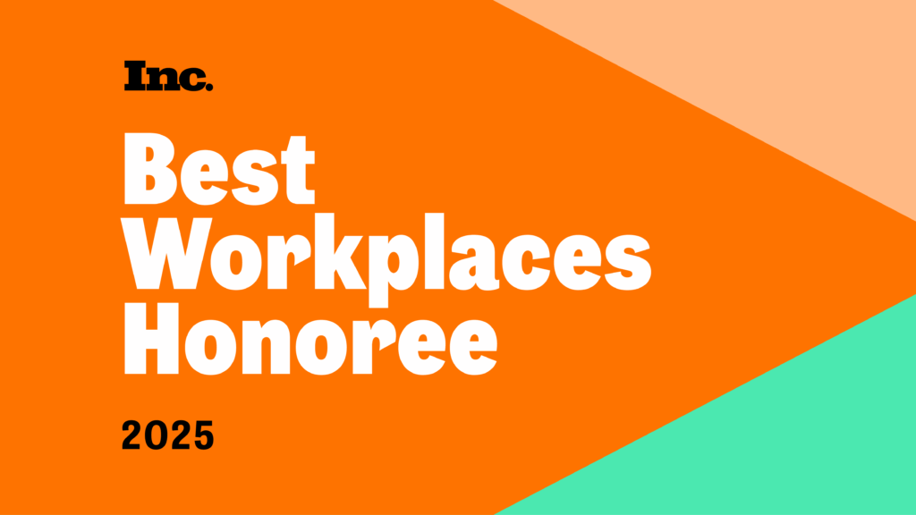 Inc. Best Workplace Honoree badge